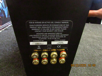 LINN TRIKAN CENTER SPEAKER | eBay