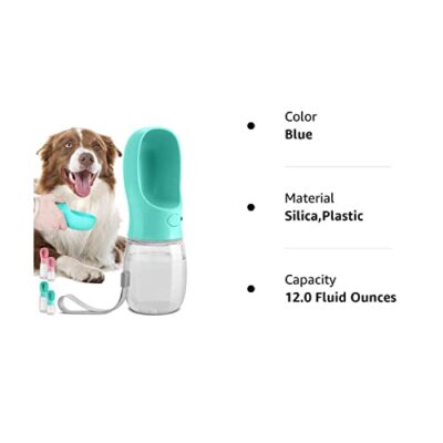 Dog Water Bottle Leak Proof Portable Puppy Water Dispenser