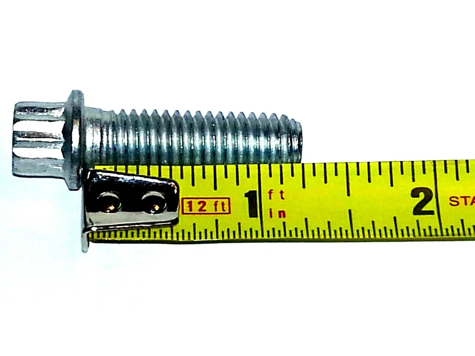 Tornillos de cubierta de cadena de distribución de bomba de combustible para motor Pontiac NOSR correctos de fábrica 2 piezas PL Foto 4 de 4