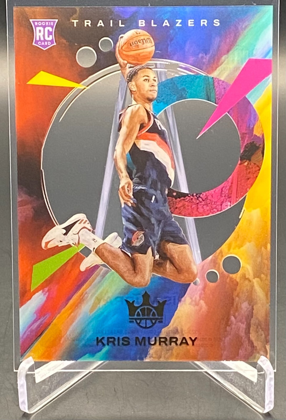 2023-24 Panini Court Kings Kris Murray Rookie Acetate #5 Trail Blazers RC