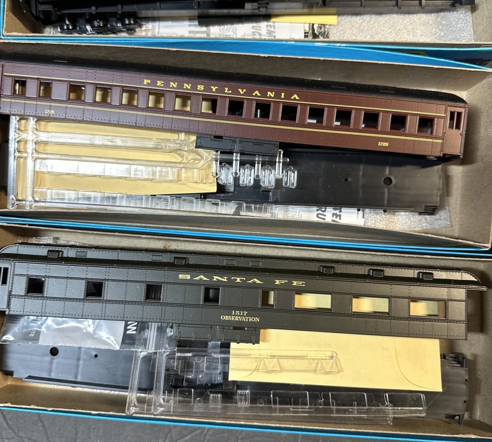 6 Vintage Pullman Athearn Passenger car kits with boxes LOT 22 eBay