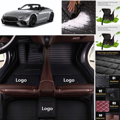 For Mercedes SL-Class SLS-AMG Car Floor Mats Custom Waterproof Auto Liners Cargo