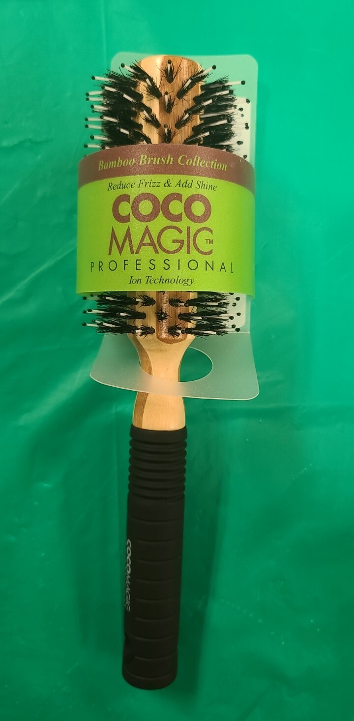 Coco Magic Round Brush Bamboo Collection Professional Ion Technology#CM103
