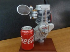 Classic Motorcycle Speedway Grass Track Racing Engine Model Jawa 890 DT500 n ESO