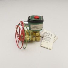 Asco 8210G13 Redhat 3/4" NPT Solenoid Valve 5-250PSI WOG 110/120V Coil