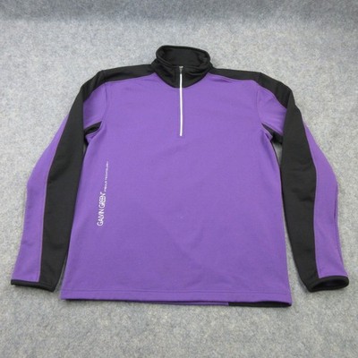 Galvin Green Pullover Herren Small Lila Golf Mid Layer Pulli Insula Tech 1/4 Zip