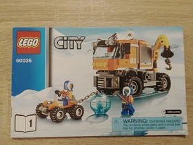 LEGO City Arctic Air Transport 60034 60035 60033 60159 Instruction Manuals Only