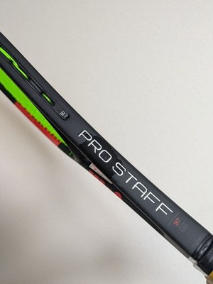 Wilson Pro Staff 97 v11 Tennis Racket 97 sq in 315g Leather Grip