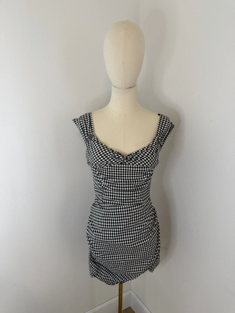 sachin and babi light blue dress Dr Bloom Halter Printed Top - Blue Vichy main image 1