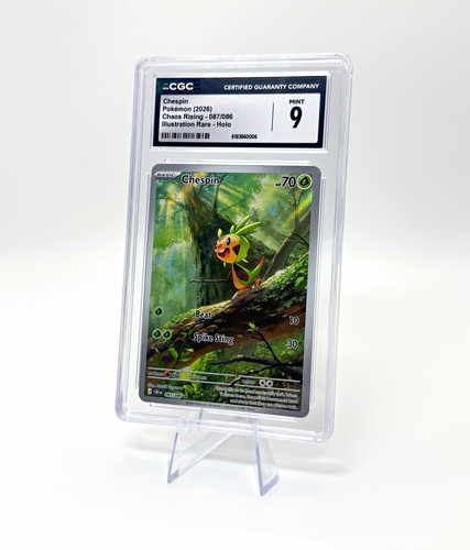 Chespin graded CGC 9 for sale on eBay