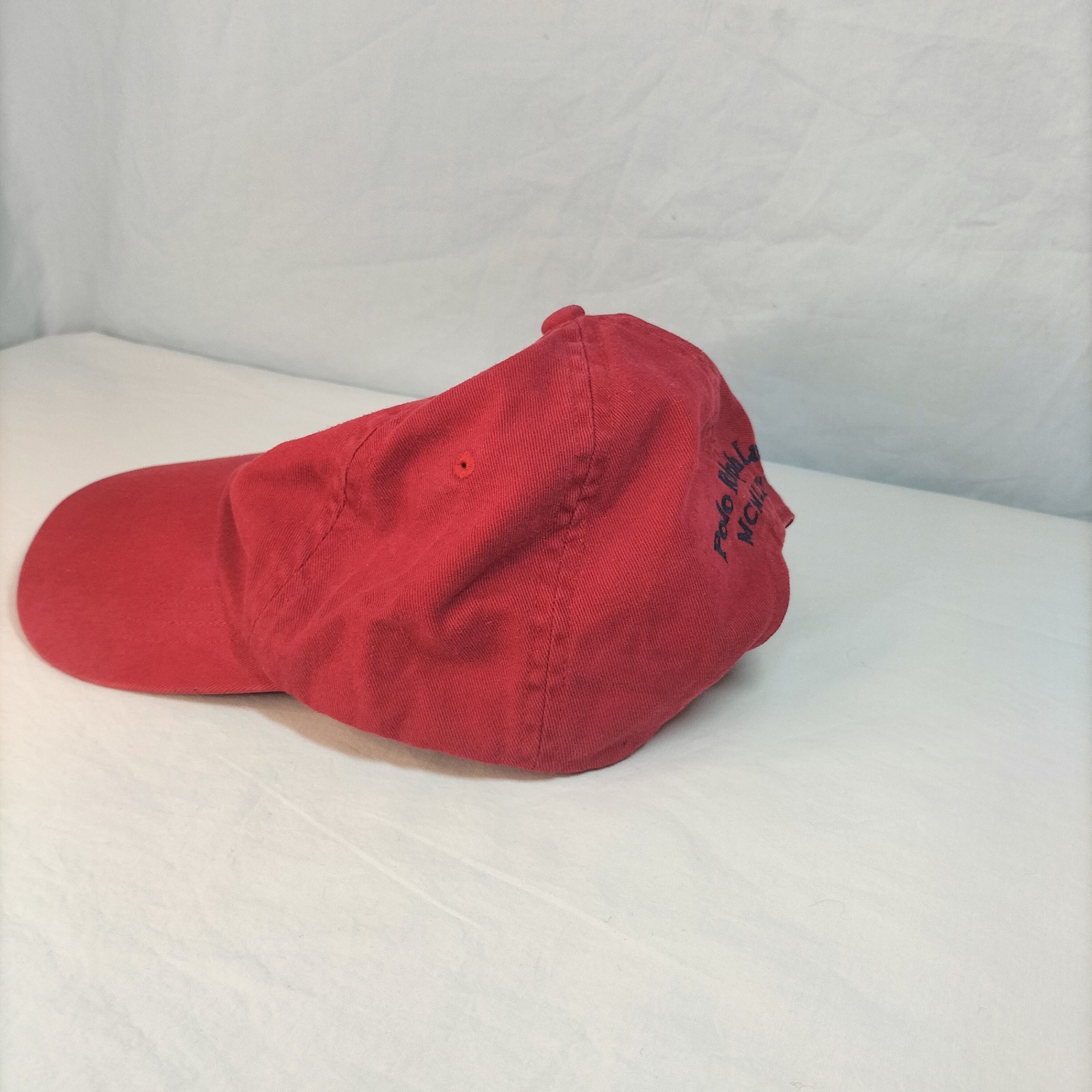 Polo Ralph Lauren Cappellino Baseball Rosso Big Pony Taglia Unica Regolabile