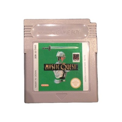Mystic Quest Game Boy mit Nintendo Hülle 