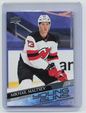 2020-21 Upper Deck #723 Mikhail Maltsev New Jersey Devils Young Guns