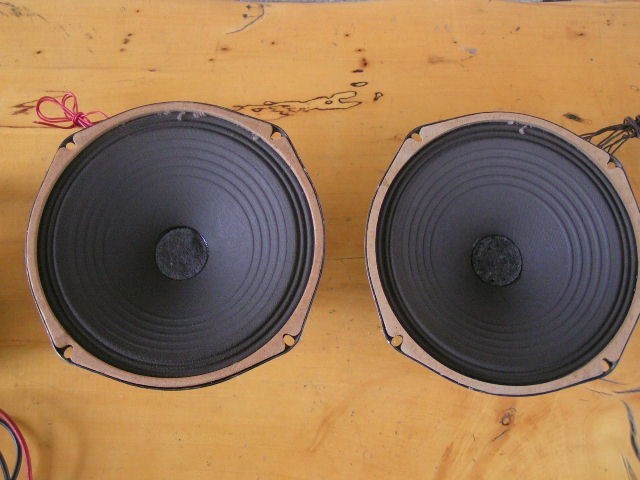 2 Jensen P8RS 8 inch Alnico Drivers Midrange 8 ohm Nice Condition!