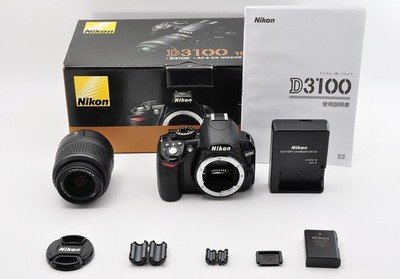 [Near MINT in Box] Nikon D3100 14.2MP DSLR Camera w/ AF-S DX 18-55mm VR Lens 503