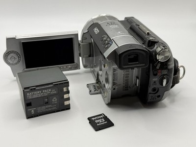 Canon HG10 HD HDD Camcorder 10x Zoom Tested Works Needs Battery | eBay