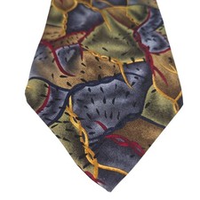 Christopher Reeve 100% Silk Luxury Fashion Tie 3 3/4 wide 58 long