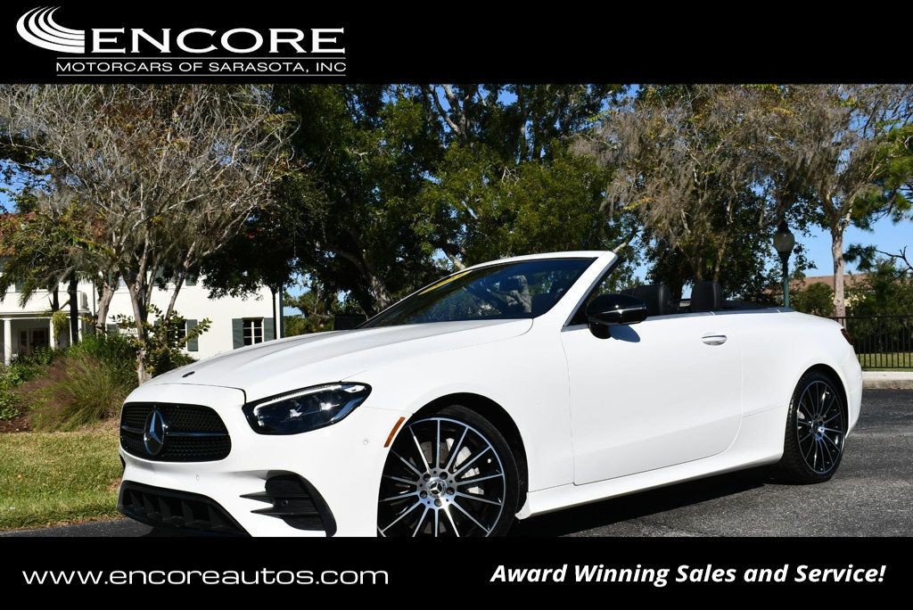 2023 Mercedes-Benz E450 E 450 RWD Cabriolet W/AMG Line and Night Packages