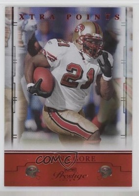 2008 Prestige Xtra Points Red 16/100 Frank Gore #84 1l2