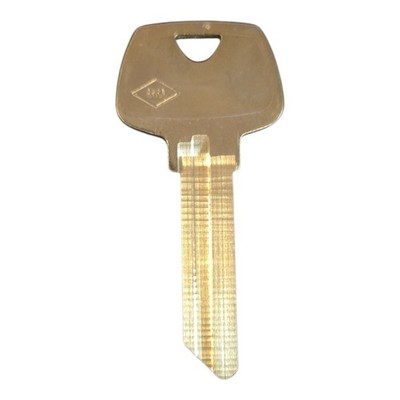 Sargent RH Key Blank Single Sectional Keyway Brass OEM Original