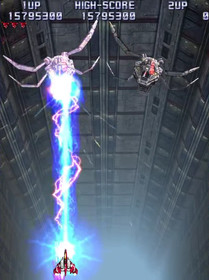 TAITO/MOSS 2007 RAIDEN IV Type X Arcade PCB JAMMA Hard Disk Dongle Only Working