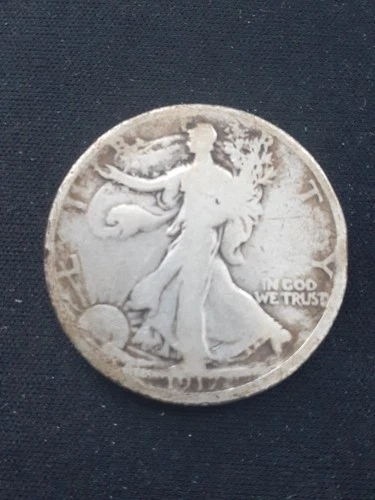 Photo of a 1917-D Walking Liberty Half Dollar from an eBay listing that sold on Jul 17, 2026