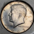 1965-P Kennedy Half Dollar 50C Philadelphia Business Strike Silver 0.4 KM#202