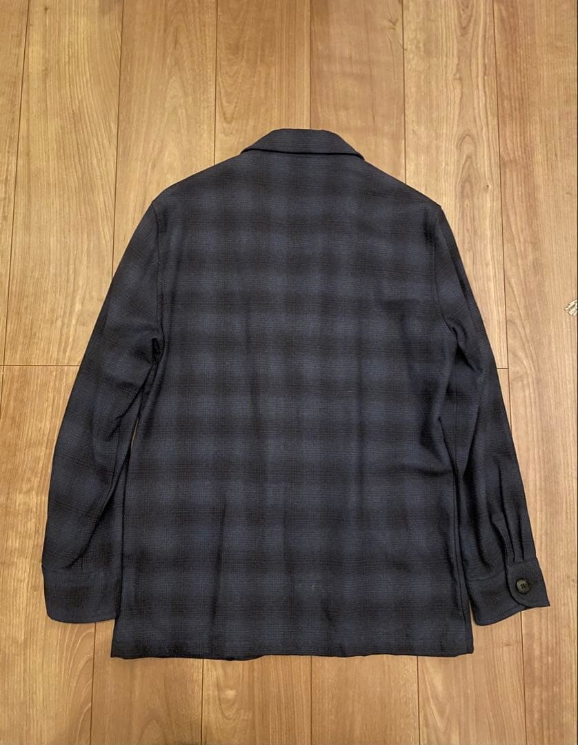 Pendleton Wool Navy Check Tailored Jacket Men’s S… - image 2