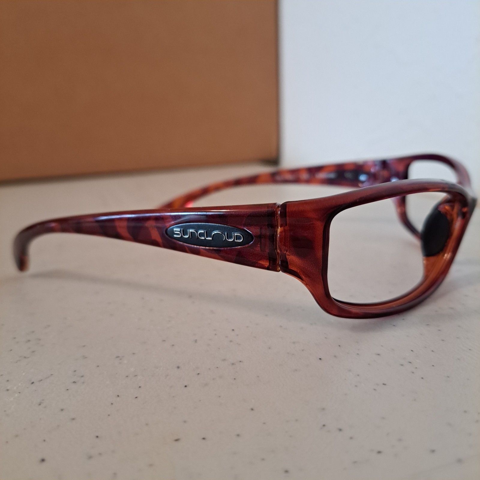 Suncloud Sunglasses Hook Brown Tortoise Wrap *FRA… - image 4