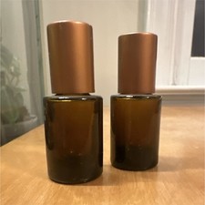 5 ml, Brown Glass Essential Oil Roller Bottle Set of 2