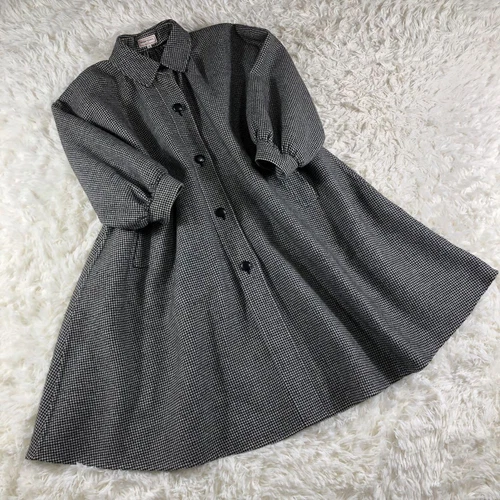 SAINT LAURENT (YSL) Cappotto Vintage Ryogoku Ib Saint Laurent YSL Lungo Corte Chidori Lattice S Autentico