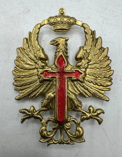 New ListingSpanish Fascist Franco Cap Helmet Insignia Civil War Military Tanker Post WW2