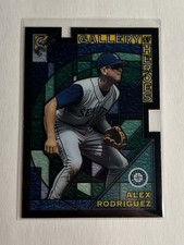 2000 Topps Gallery Alex Rodriguez #GH1 Gallery of Heroes Die Cut Mariners B0014