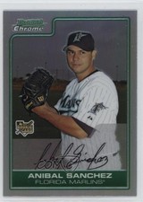 2006 Bowman Draft Chrome Refractor Anibal Sanchez #BDP44 1l9o