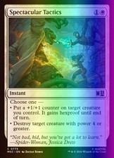 MTG Spectacular Tactics (775/1182) Marvel Super Heroes Commander NM FOIL