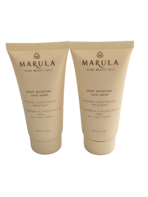 Marula Deep Moisture Hair Mask 1 oz Intense Conditioning Treatment Lot of 2 NEW