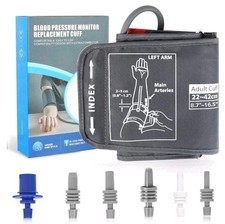 Blood Pressure Monitor Replacement Cuff Adult Size Medium 8.7''-16.5''