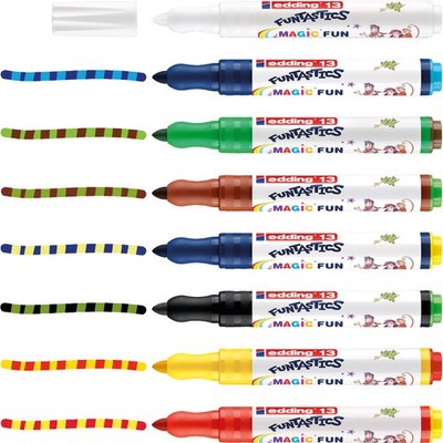 edding 13 Funtastics Magic Markers - Bibi & Tina  Set of 8 Colourful Pens - Bull