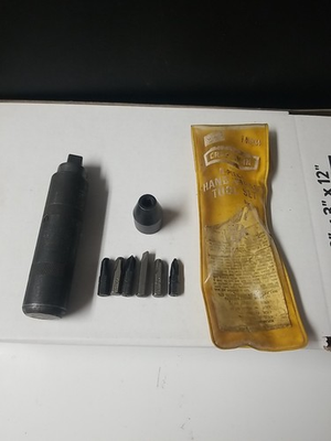 #ad #ad 8pc Hand Impact Tool Set 9 47634 Plastic Case amp; Instructions Vintage Craftsman $34.95