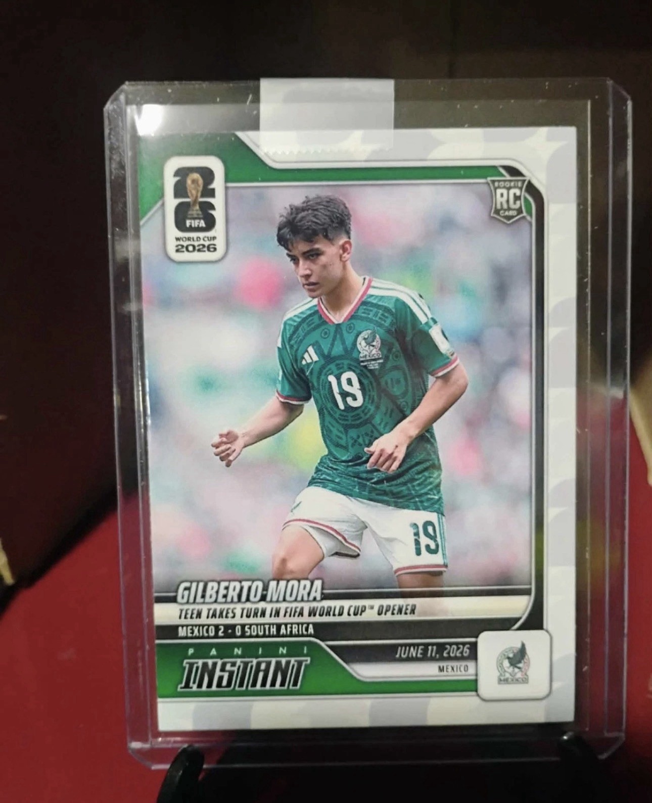 2026 Panini Instant FIFA World Cup #4 Gilberto Mora  Mexico RC PR:2322