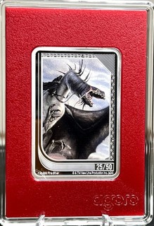 2024 Agoro Lord Of The Rings Trading Coins FELL BEAST #25 Ruby 1oz Silver Coin