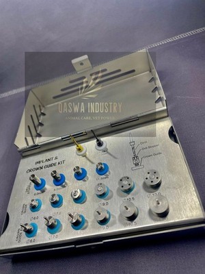 Dentall Implant & Crown Guide Kit 18 Pcs  Precision Positioning Surgical  kit