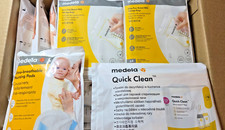 Medela atmungsaktive Stilleinlagen 80 St&uuml;ck + Muttermilchbeutel + Quick Clean