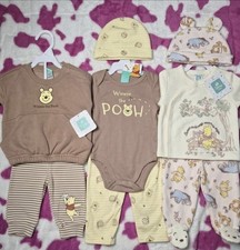 6/9 Months Winnie The Pooh Baby Bundle - New, See Details