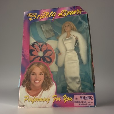 Britney Spears Lucky Performing For You NEW RARE NRFB White Gown