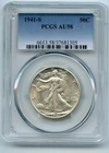 1941-S WALKING LIBERTY HALF DOLLAR PCGS AU-58