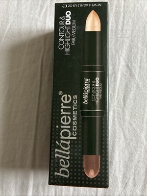 Bellapierre Cosmetics Contour &Highlight Duo Fair/ Medium