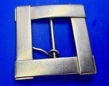 Overlapping Square Thick Single Prong Replacement Retro Style Belt Buckle