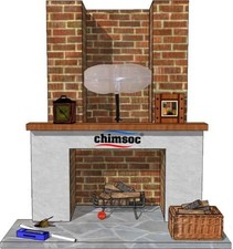 Balloon for Chimney Small Rectangle 38 x 23 cm Fireplace Draught Excluder New
