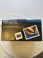 VIVITAR Polaroid Instant Slide Printer 35mm slide Into Polaroid Prints Untested